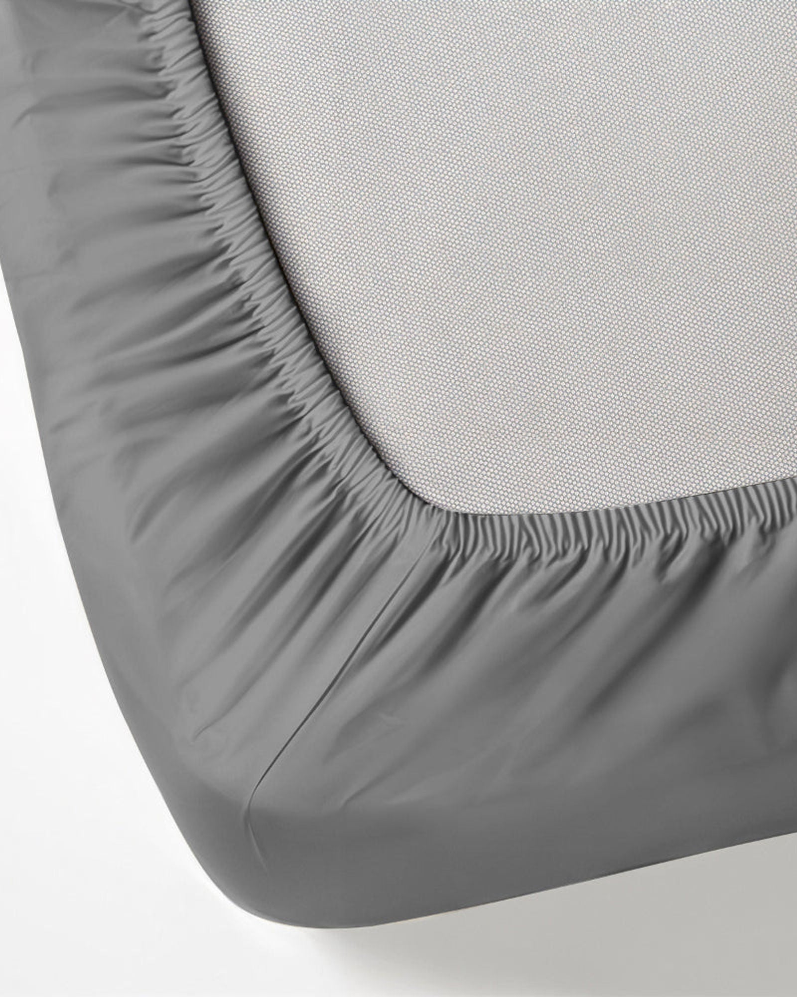 Cotton Home 3-piece Super Soft Fitted Sheet Set Silver