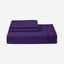 Cotton Home Fitted Sheet Set 3Pc Super Soft Violet