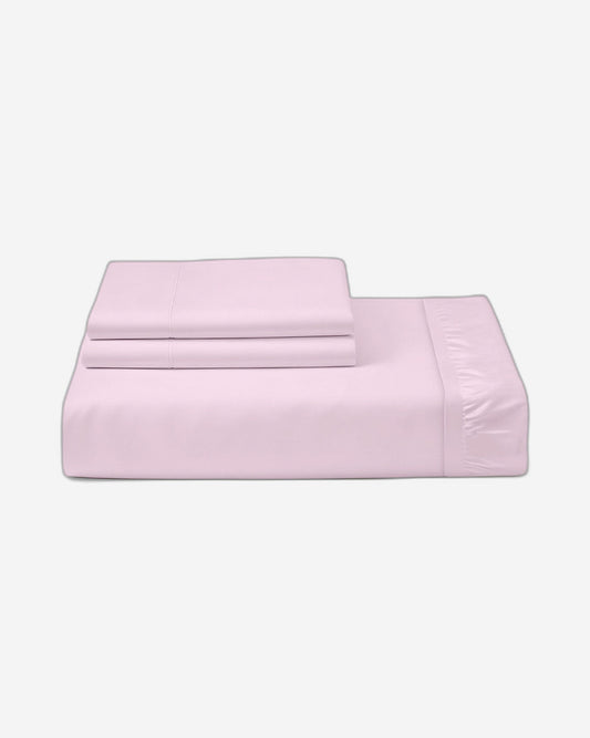 Cotton Home 3-piece Super Soft Fitted Sheet Set Pink