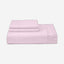 Cotton Home Fitted Sheet Set 3Pc Super Soft Pink