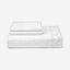 Cotton Home Fitted Sheet Set 3Pc Super Soft White
