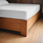 Cotton Home Fitted Sheet Set 3Pc Super Soft White