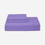 Cotton Home Fitted Sheet Set 3Pc Super Soft Dark Purple