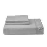 Cotton Home Fitted Sheet Set 3Pc Super Soft Grey