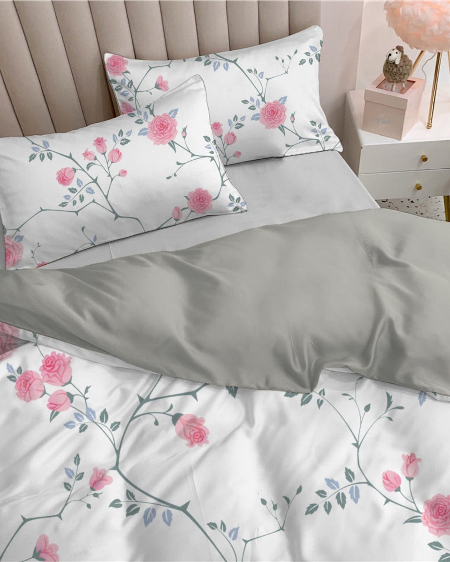 Cotton Home Comforter Set 3Pc Tropical Paradise