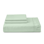 Cotton Home Fitted Sheet Set 3Pc Super Soft Mint Green