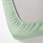Cotton Home Fitted Sheet Set 3Pc Super Soft Mint Green