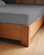 Cotton Home 3-piece Super Soft Fitted Sheet Set Silver