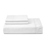 Cotton Home Fitted Sheet Set 3Pc Super Soft White