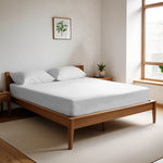 Cotton Home Fitted Sheet Set 3Pc Super Soft White