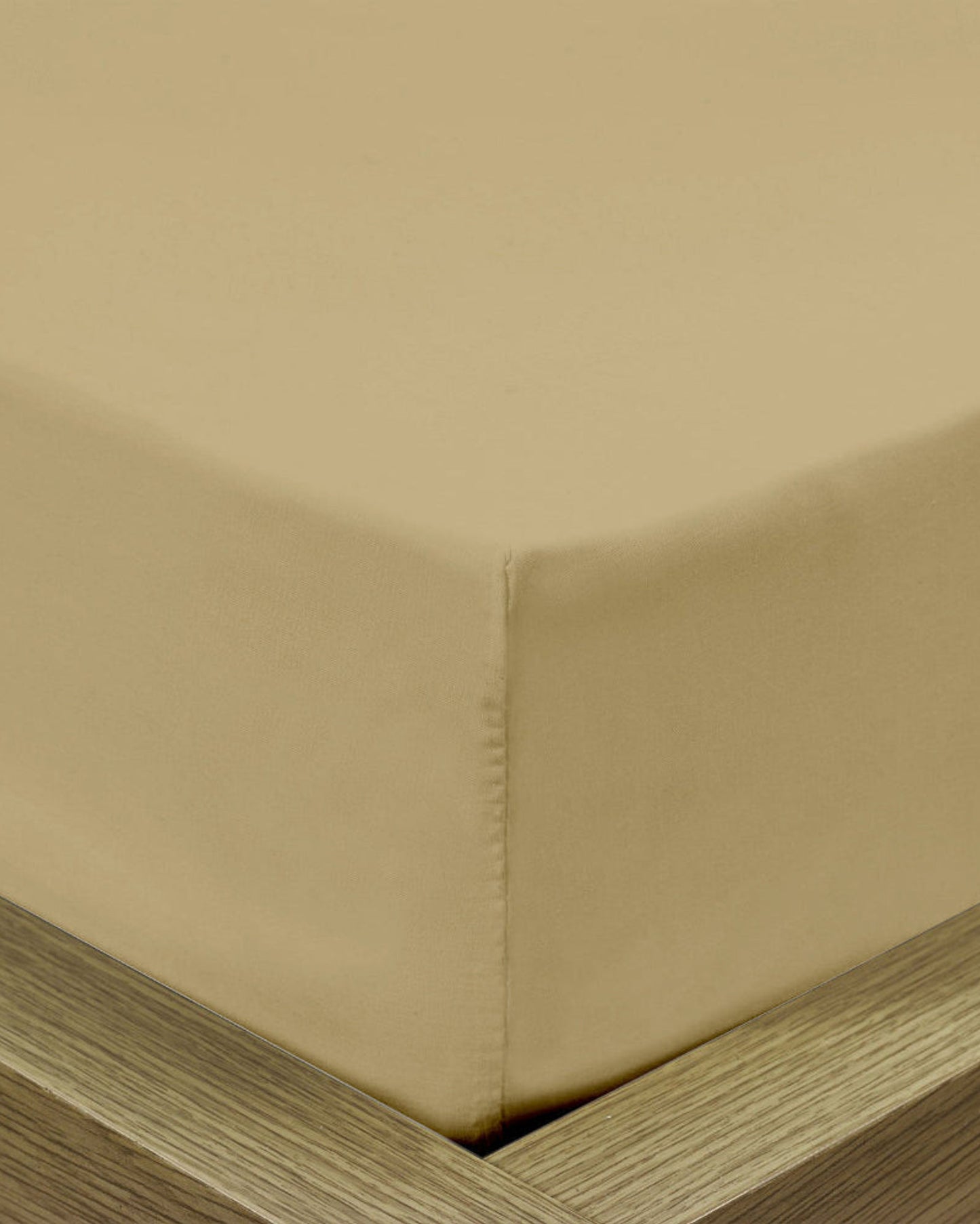 Cotton Home Fitted Sheet Set 3Pc Super Soft Mustard
