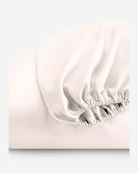 Cotton Home 3-piece Super Soft Fitted Sheet Set Ivory