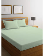Cotton Home Fitted Sheet Set 3Pc Super Soft Mint Green
