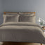 Cotton Home Duvet Cover Set 6Pc Stripe Grey