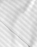 Cotton Home Duvet Cover Set 6Pc Stripe White