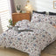 Cotton Home Comforter Set 4Pc Botanical Print