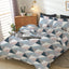 Cotton Home Comforter Set 4Pc Geometric Symmetry
