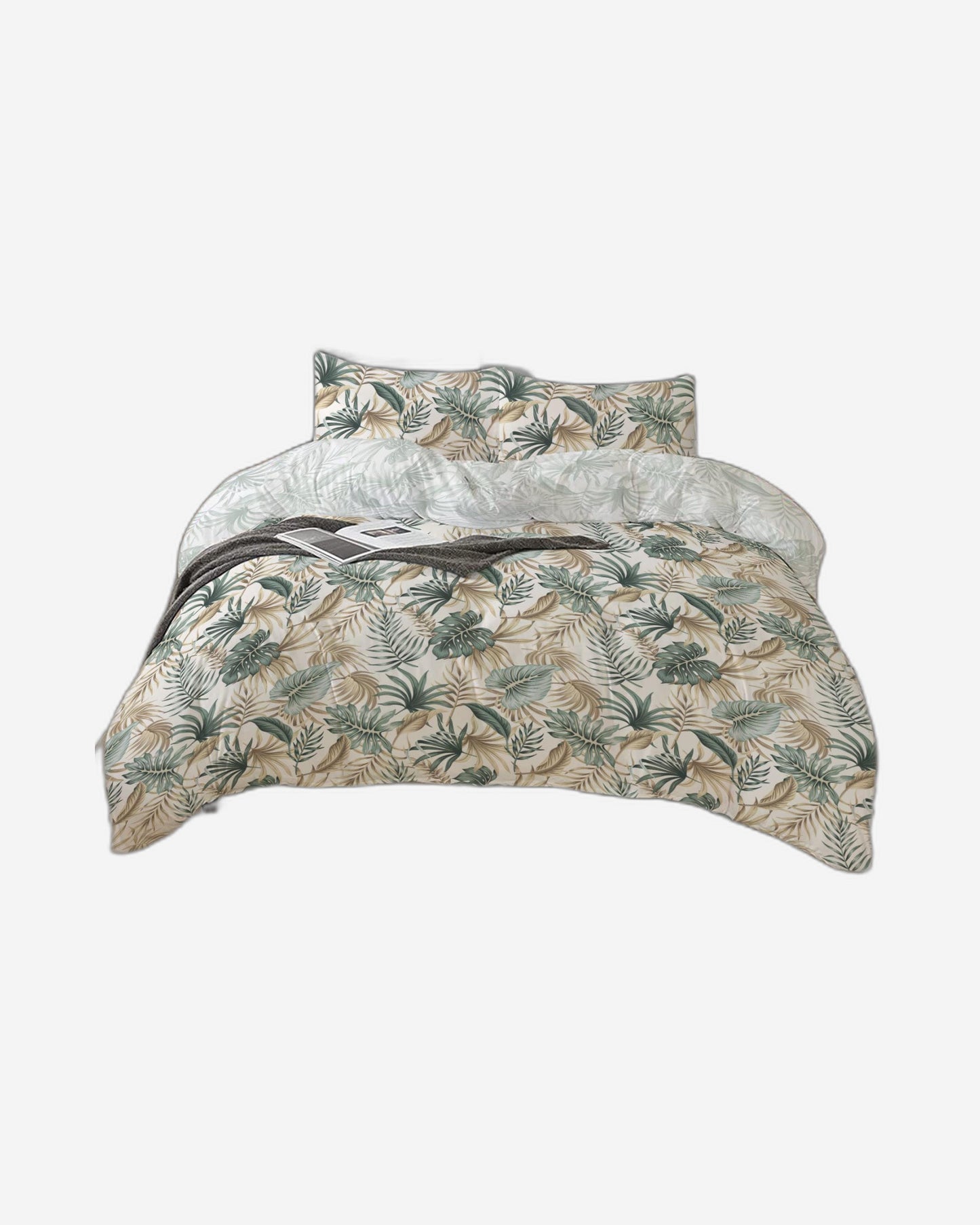 Cotton Home Comforter Set 4Pc High Summer Tropicals