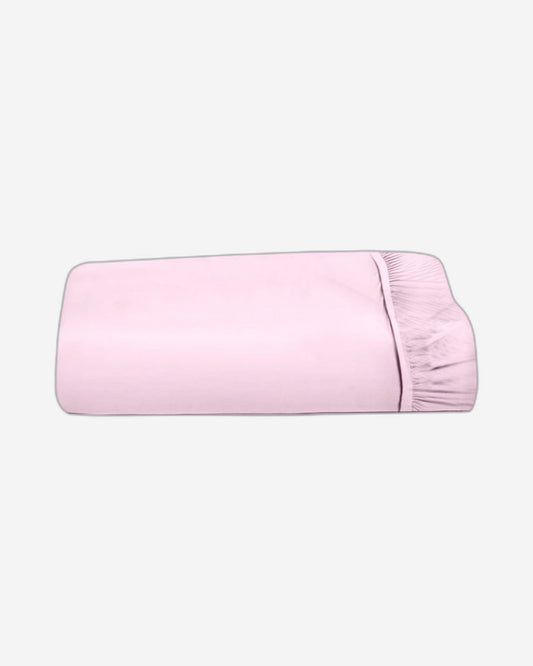 Cotton Home Fitted Sheet 1Pc Super Soft Pink