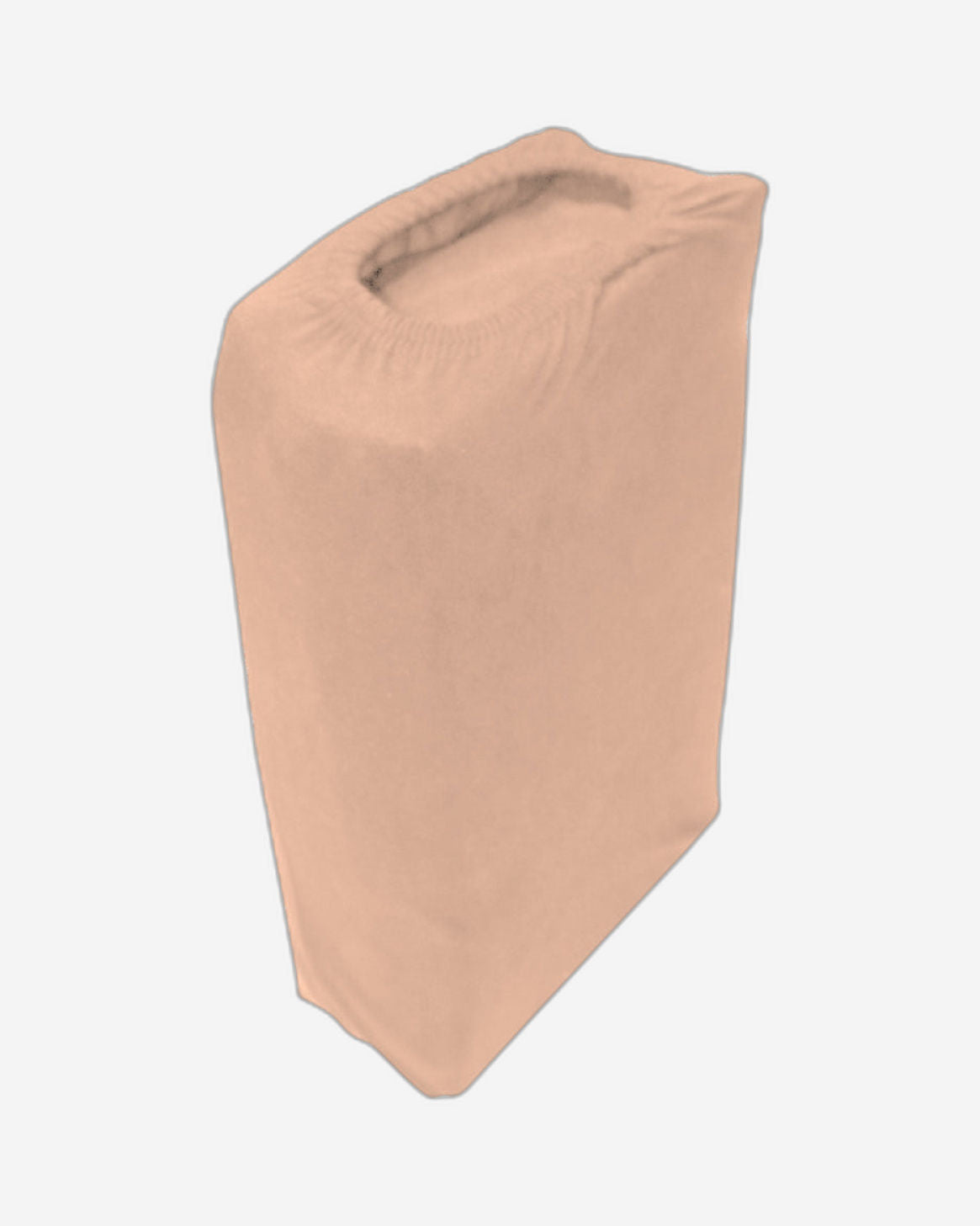 Cotton Home Fitted Sheet 1Pc Jersey Beige