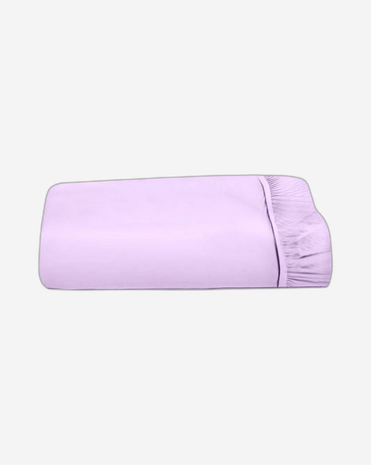 Cotton Home 1-piece Fitted Sheet Super Soft Light Purple