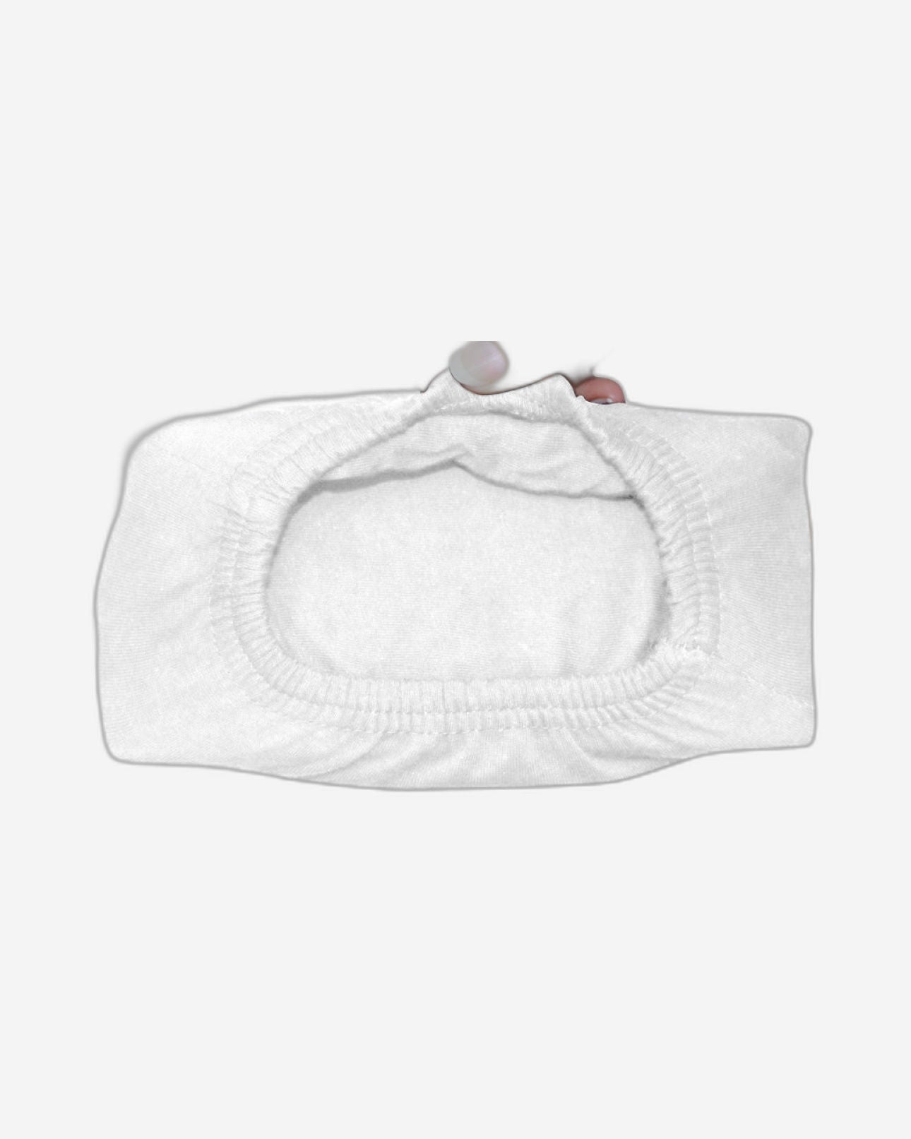 Cotton Home Jersey 3-piece Duvet Cover Set White