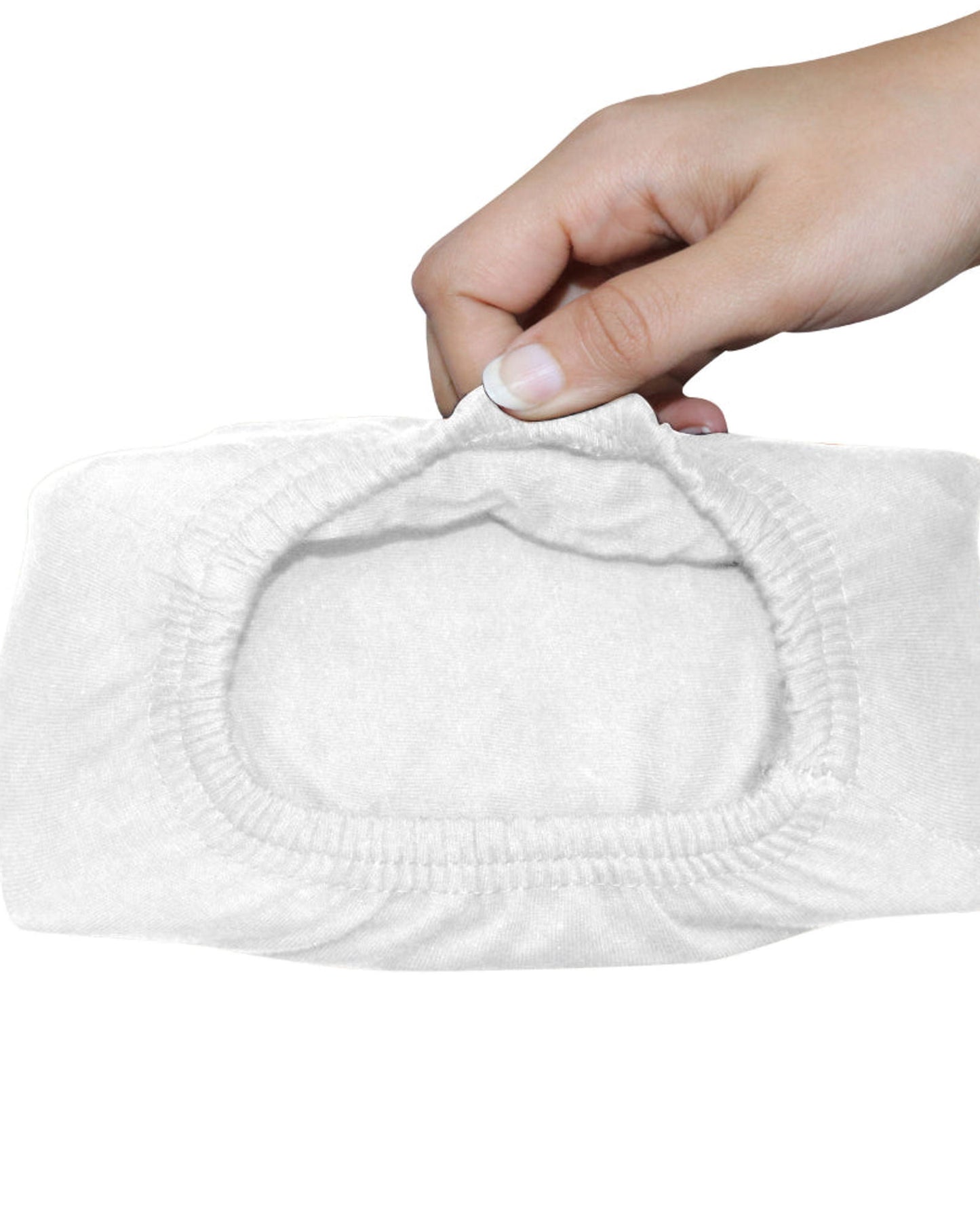 Cotton Home Jersey 3-piece Duvet Cover Set White