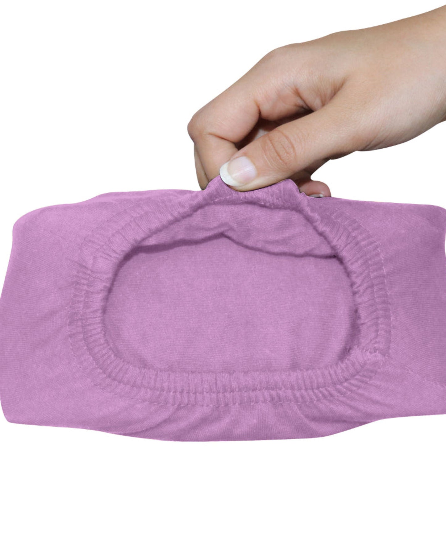 Cotton Home Jersey 3-piece Duvet Cover Set Purple