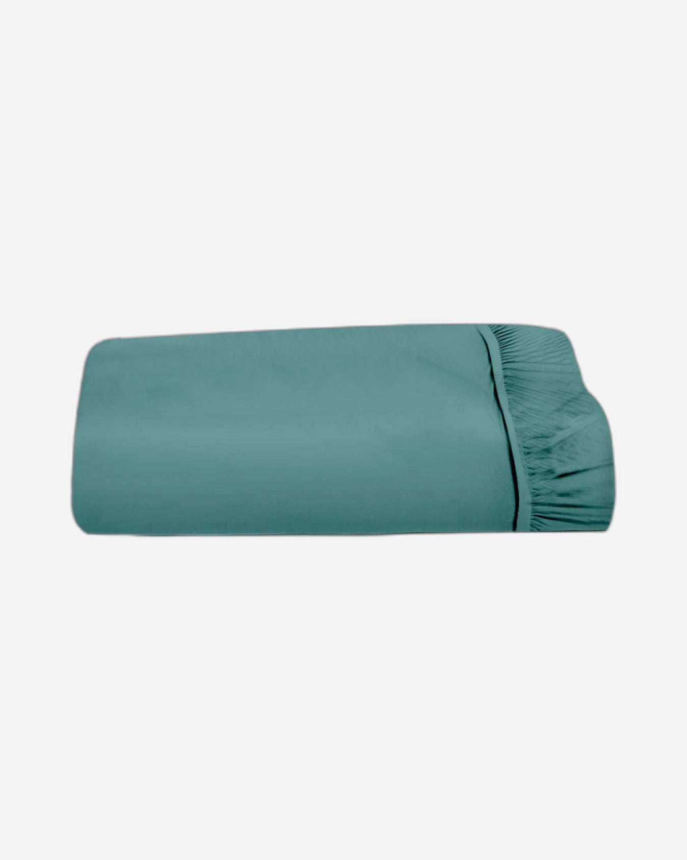 Cotton Home Fitted Sheet 1Pc Super Soft Teal