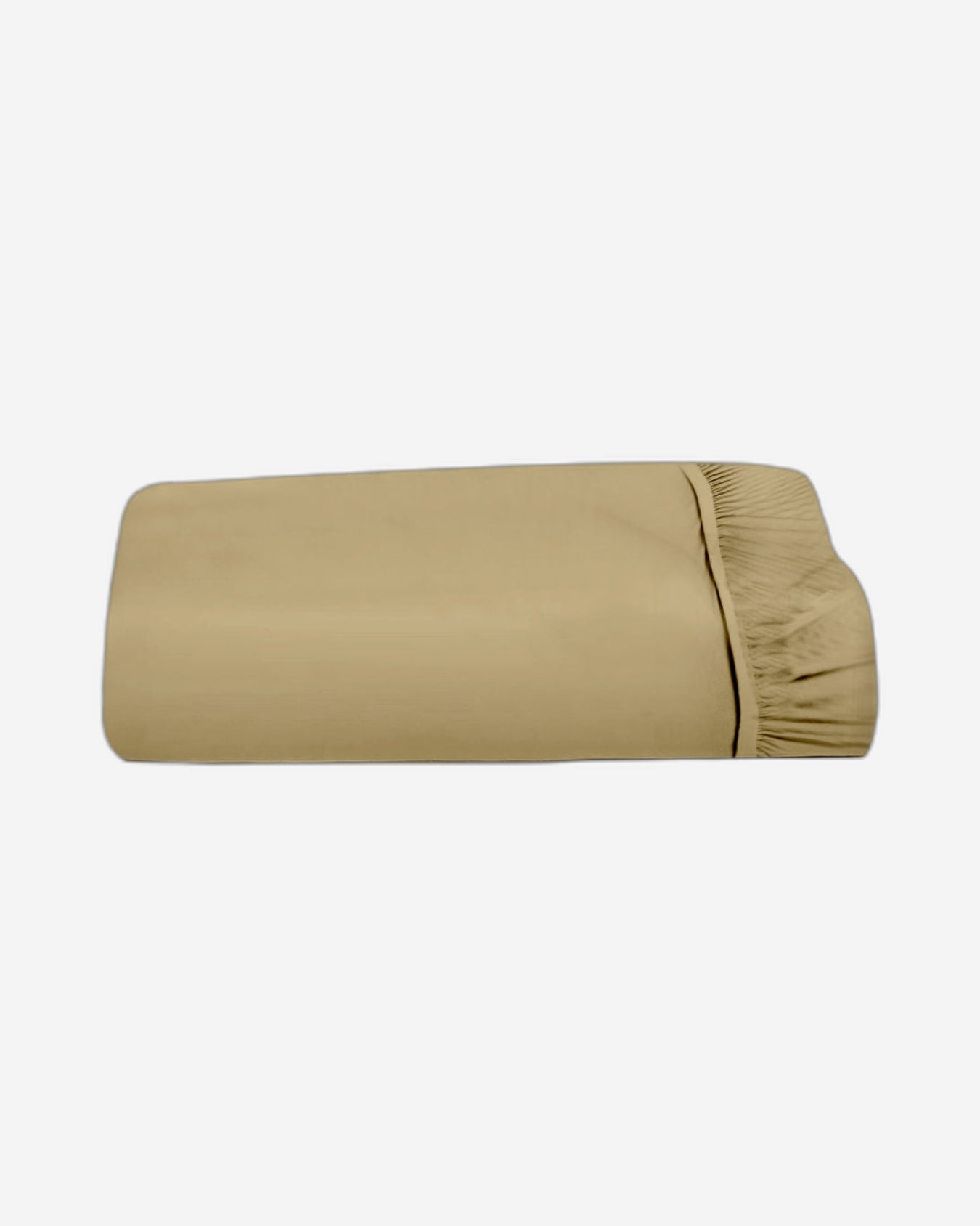 Cotton Home Fitted Sheet 1Pc Super Soft Mustard