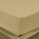 Cotton Home Fitted Sheet 1Pc Super Soft Mustard