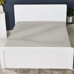 Cotton Home Fitted Sheet Set 3Pc Stripe Light Brown