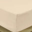 Cotton Home Fitted Sheet 1Pc Super Soft Stone Beige