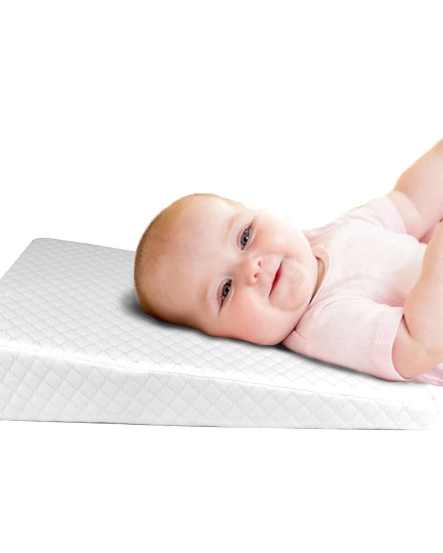 Cotton Home Pillow Smooth Wedge White