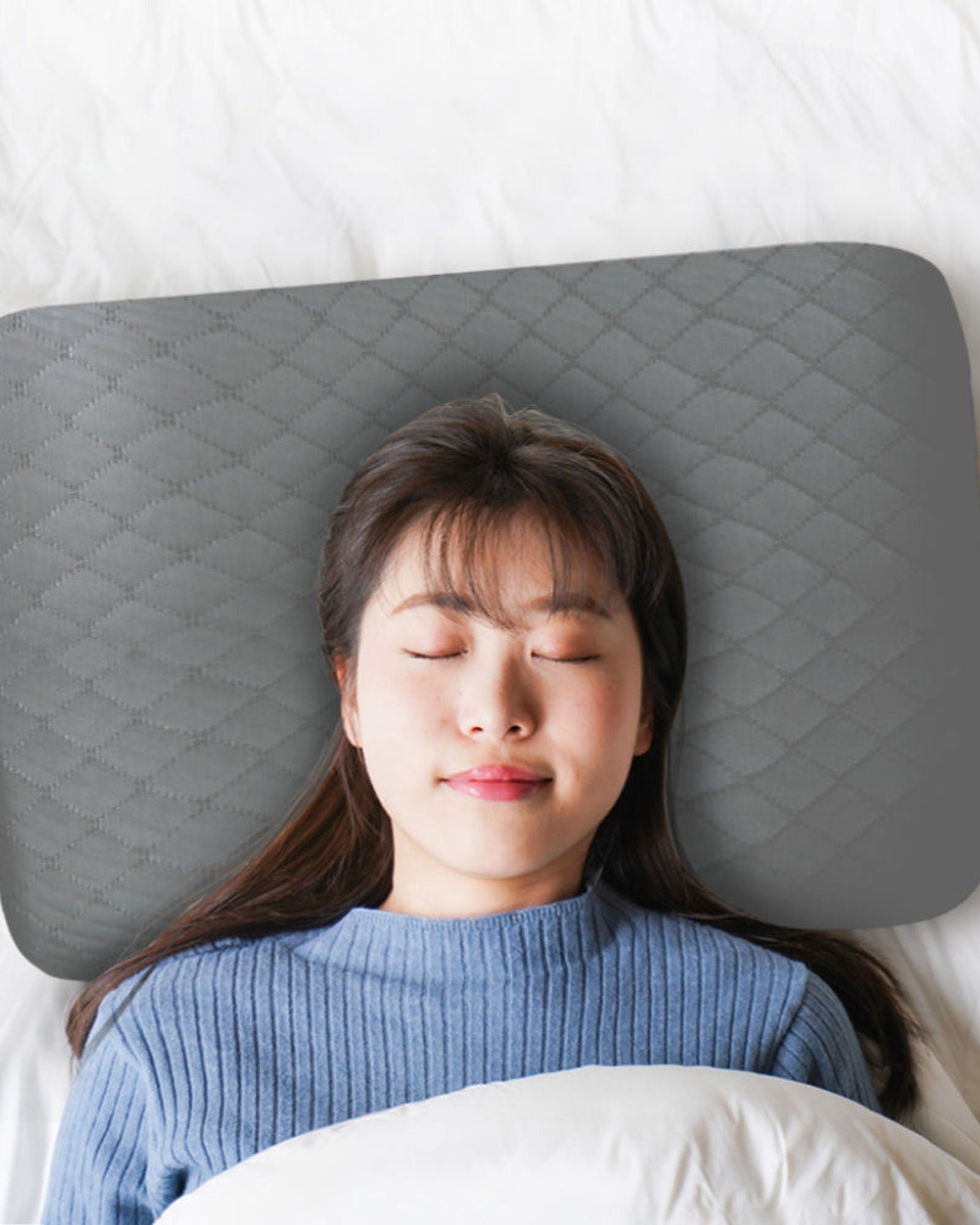 Cotton Home Classic Breatheasy Sponetta Memory Anti-stress Fabric Grey