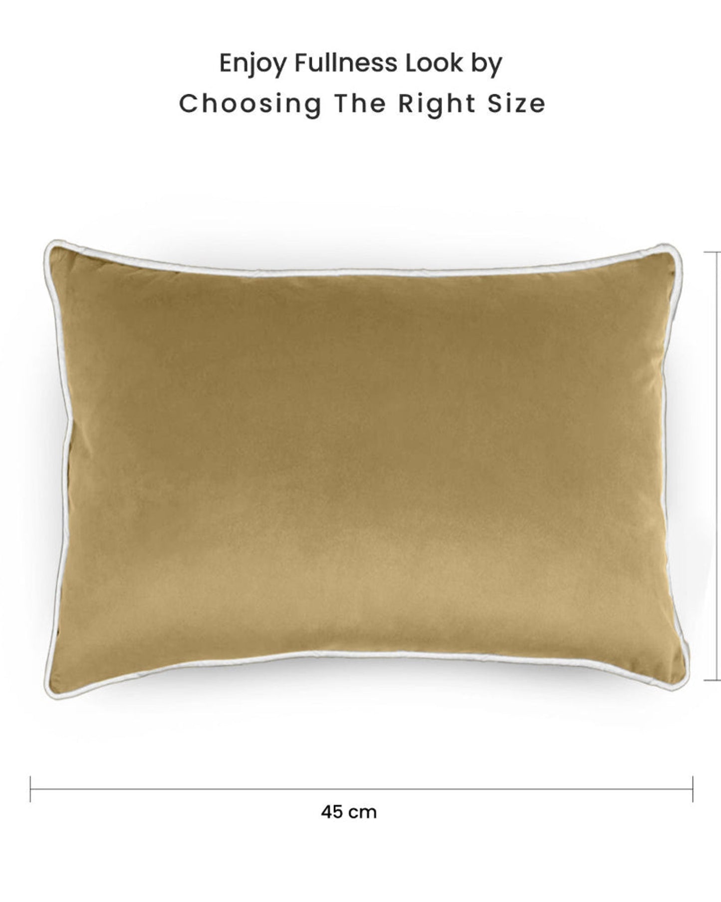 Cotton Home Cushion 2Pc Velvet