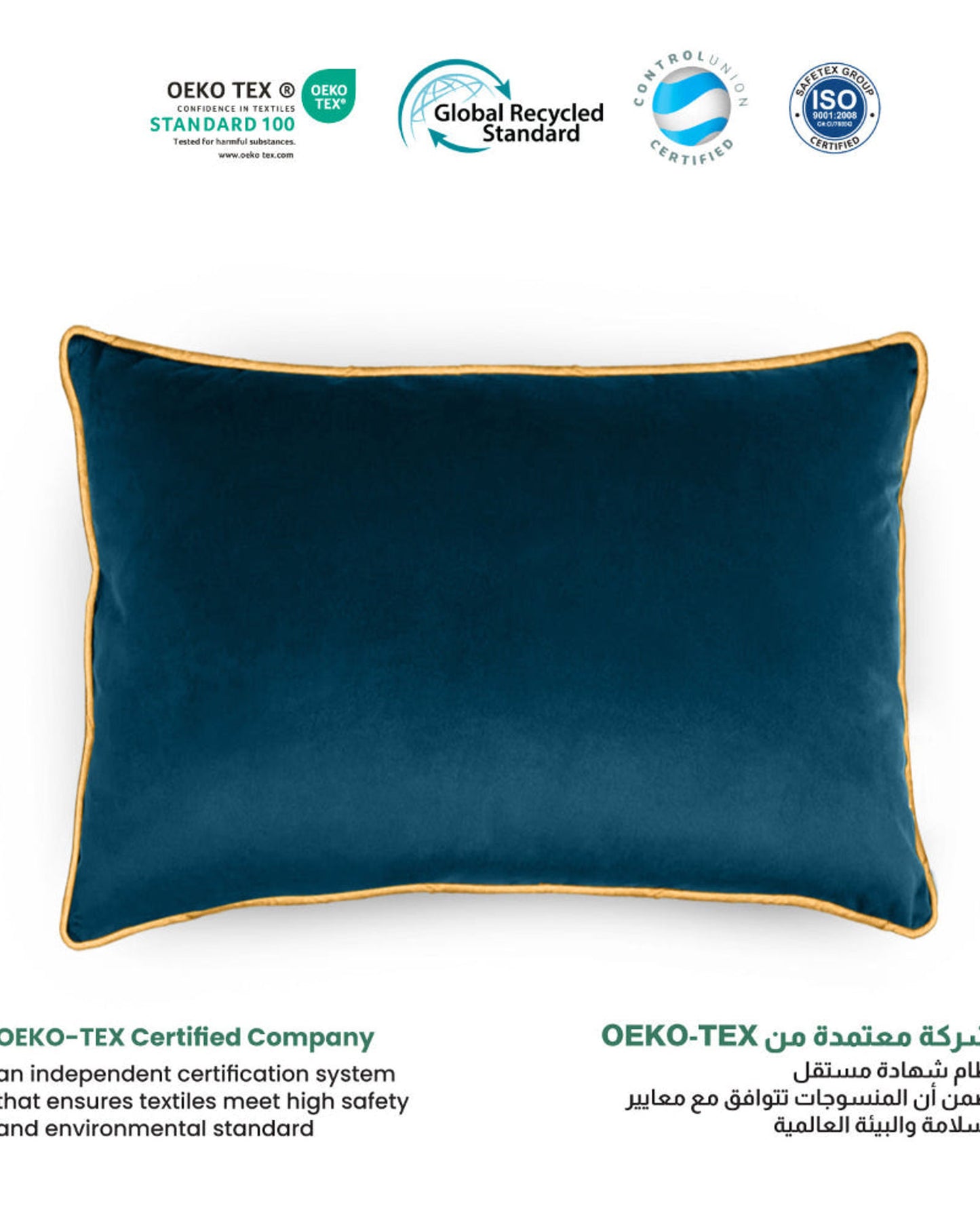 Cotton Home Cushion 2Pc Velvet