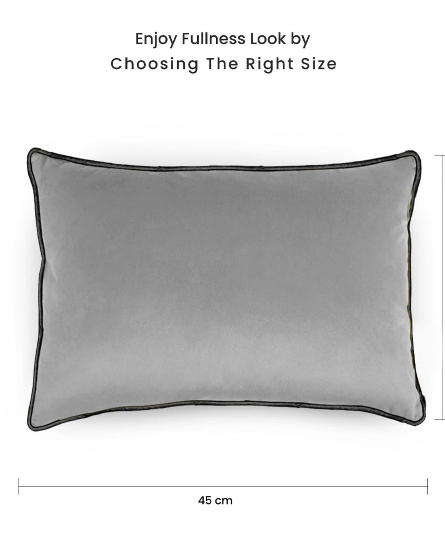 Cotton Home Cushion 2Pc Velvet