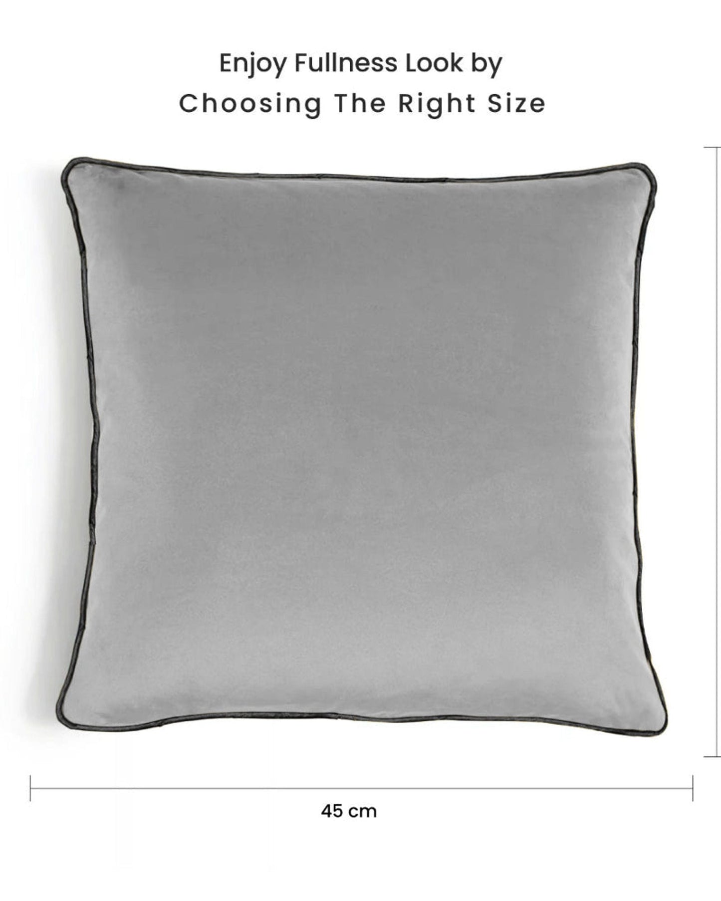 Cotton Home Cushion 2Pc Velvet