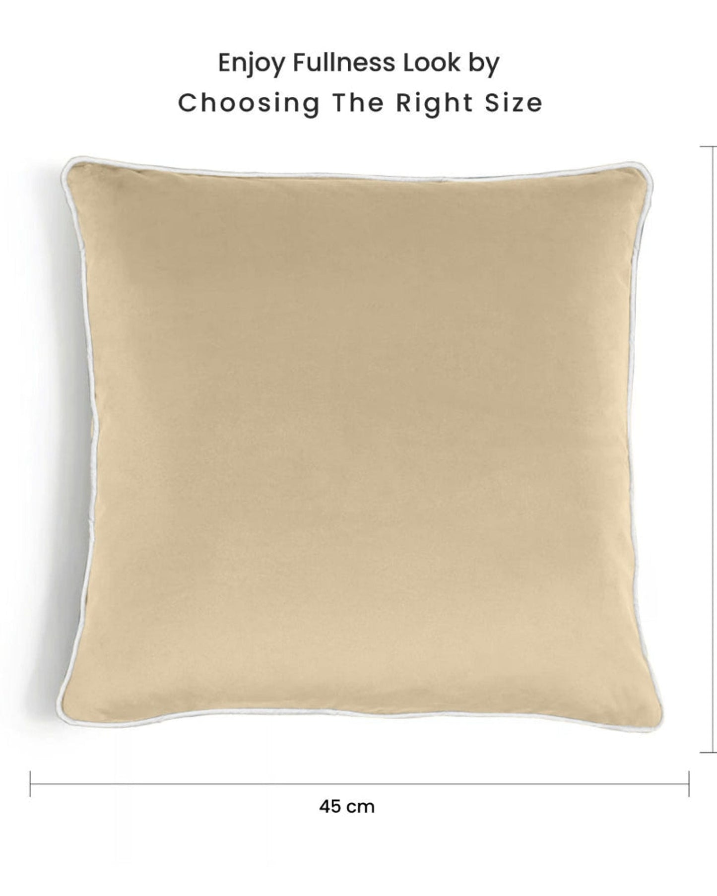 Cotton Home Cushion 2Pc Velvet