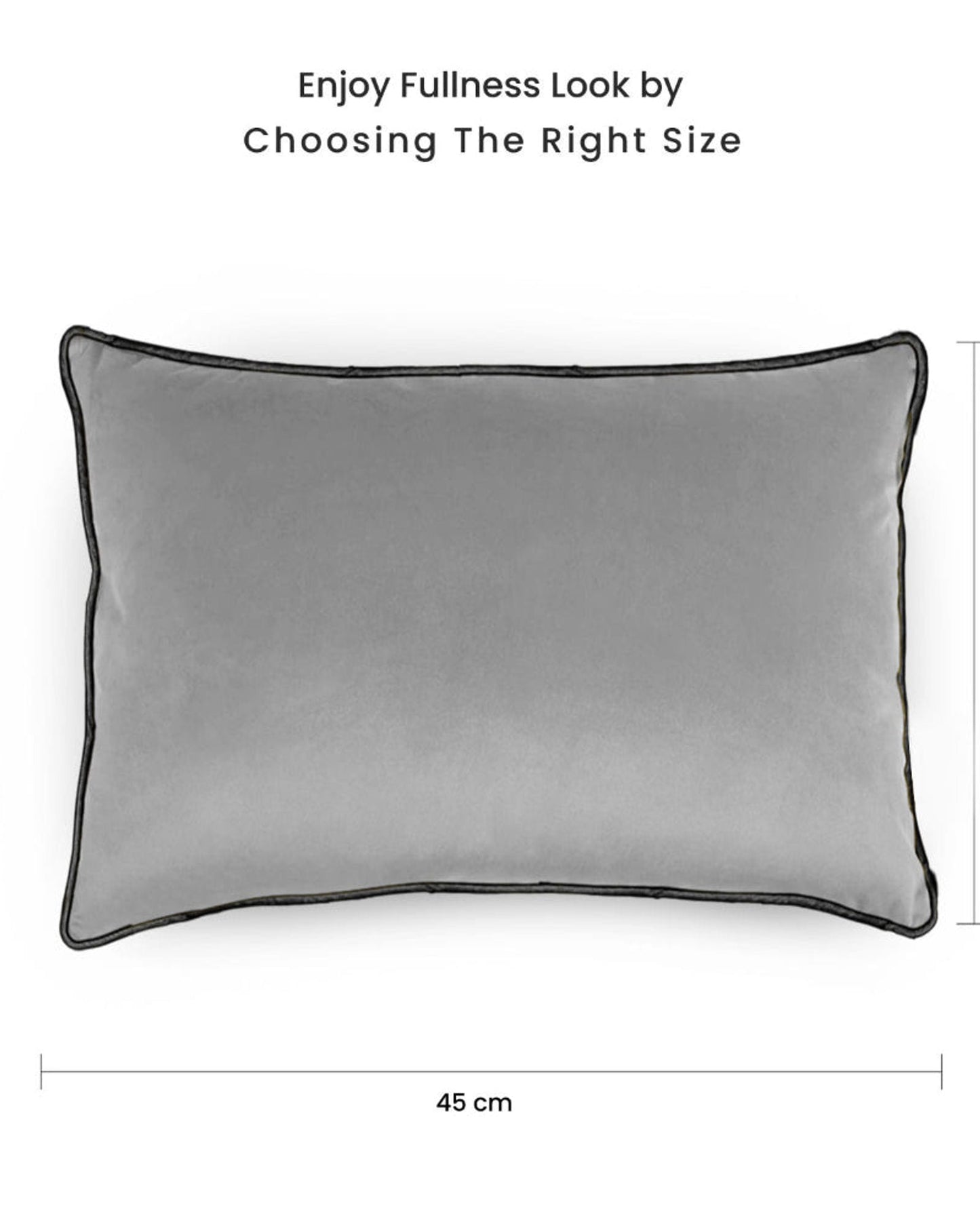 Cotton Home Cushion 4Pc Velvet
