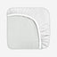 Cotton Home Mattress Protector Coolant White