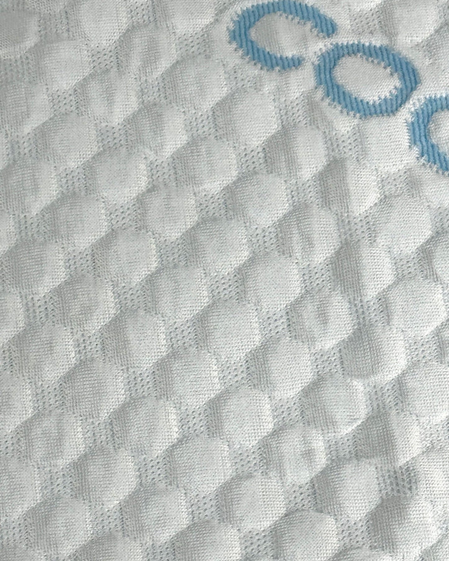 Cotton Home Mattress Protector Coolant Blue