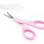 CHICCO BABY NAIL SCISSORS PINK