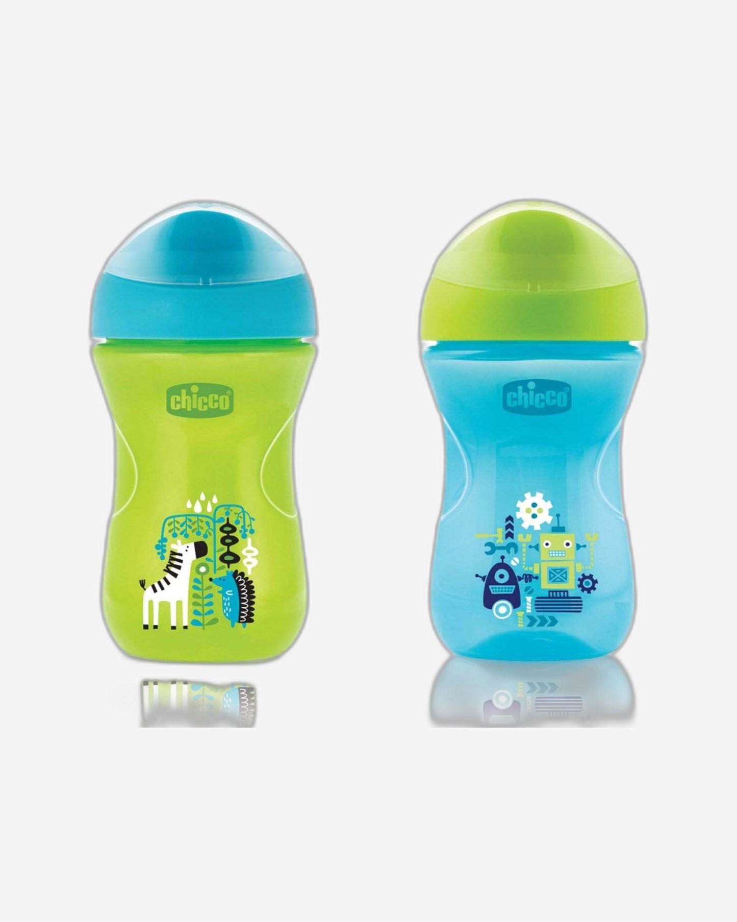 Chicco Easy Cup for 12 Month and Above Baby Boy - Green and Blue - CH06961-20