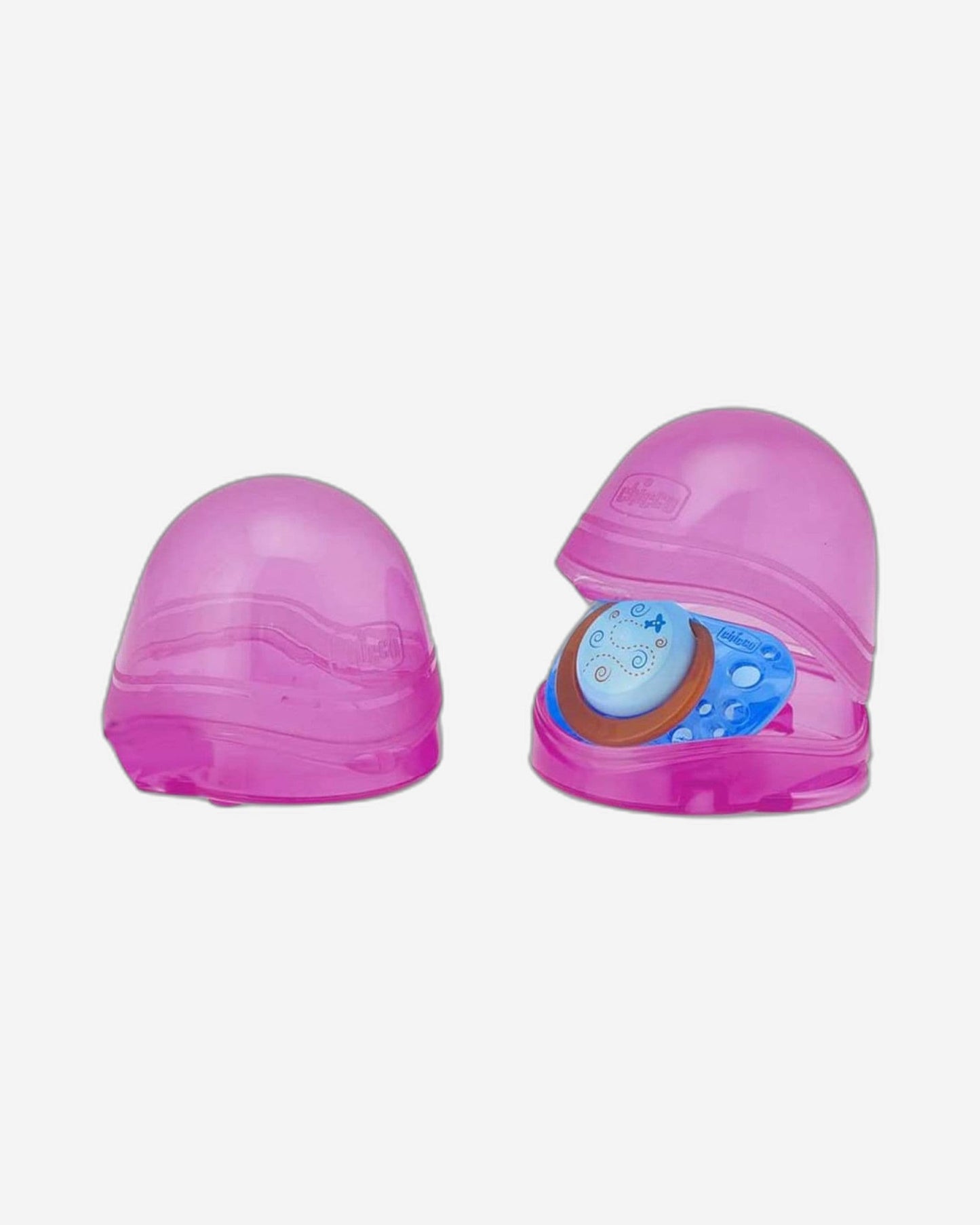 CHICCO DOUBLE SOOTHER HOLDER PINK