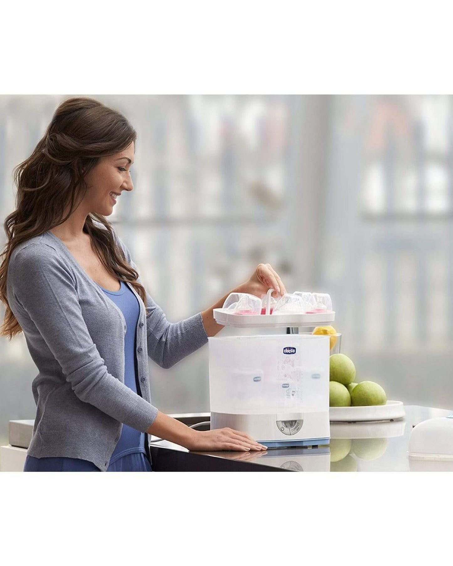 Chicco Natural Feeling 2 in 1 Sterilizer - CH07392