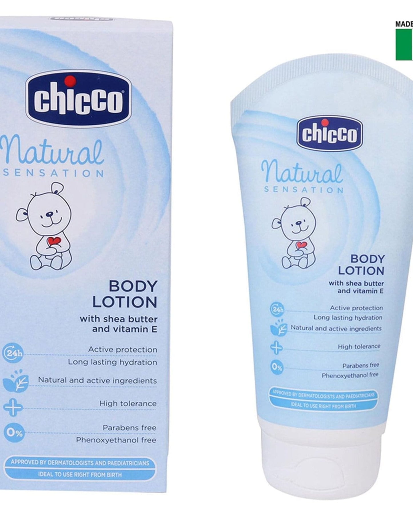 CHICCO NOURISHING BODY LOTION NATURAL SENSATION