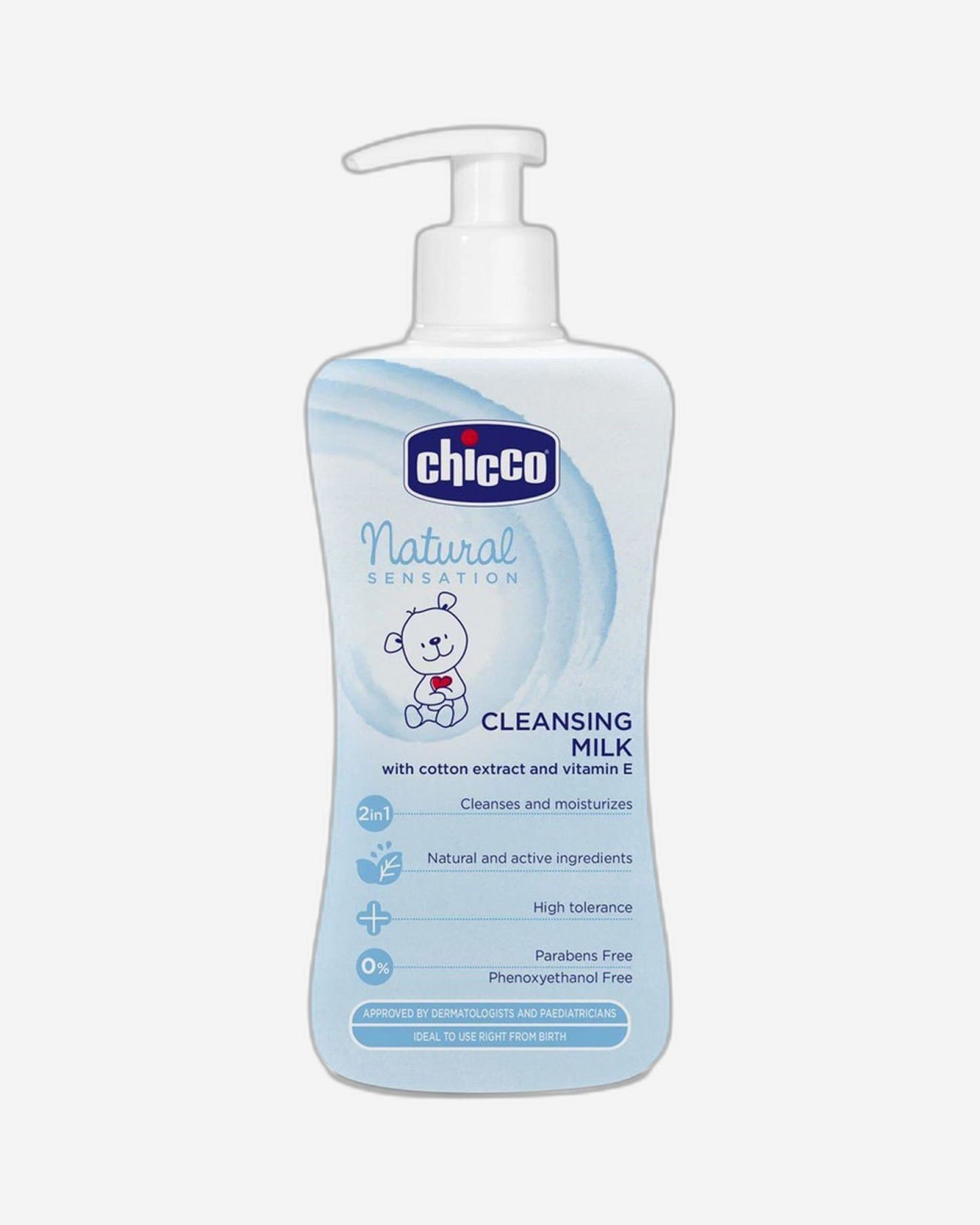 CHICCO NATURAL SENSATION CLEANSING MILK 300ML