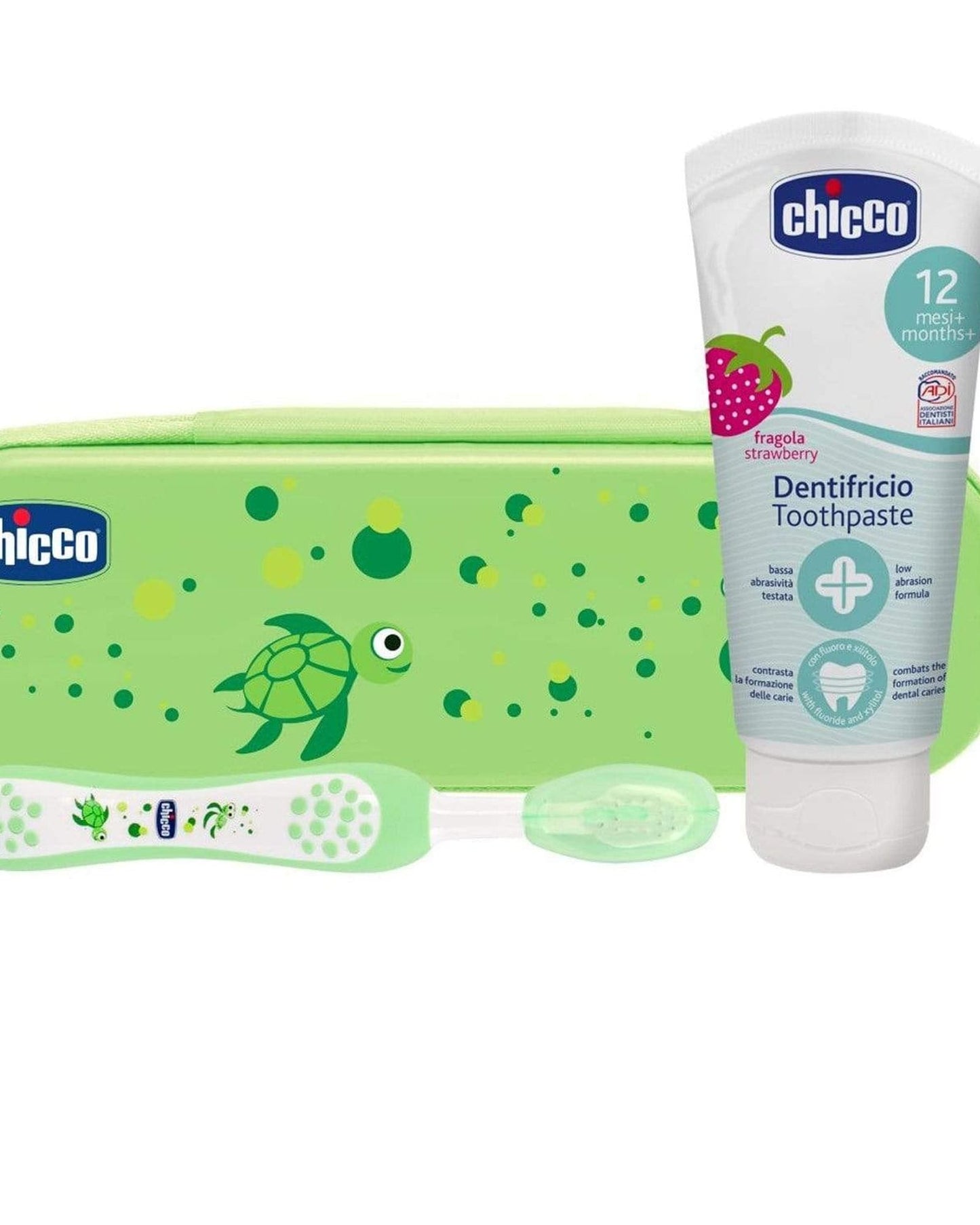 Chicco Oral Set with Fluoride - Green - CH07533